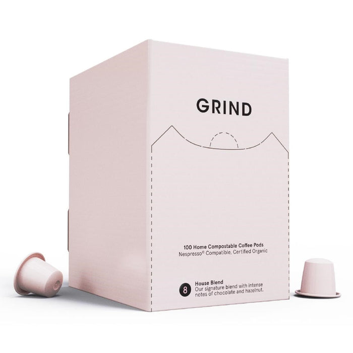 Grind Compostable Coffee Pods House Blend (100 Pack) Grind
