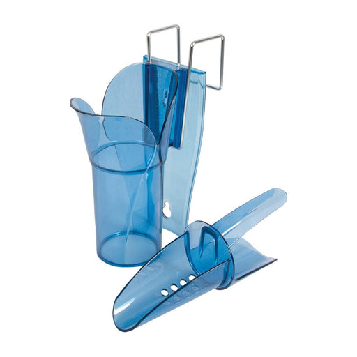 Capacity: 6-8oz. Blue