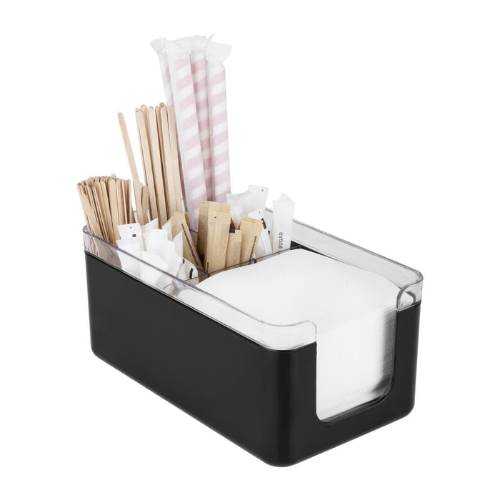 Olympia Kristallon Bar Caddy Black ABS Olympia