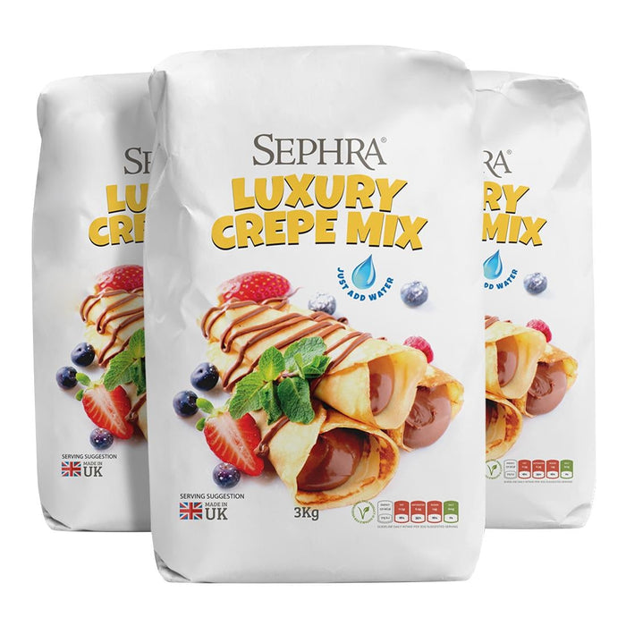Sephra Crepe Mix 3kg (4 Pack) Sephra