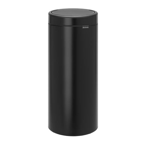 Brabantia Touch Bin Matt Black 30Ltr Brabantia