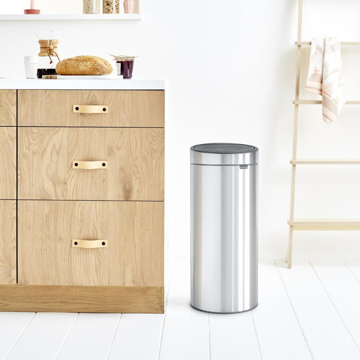 Brabantia Touch Bin Matt Steel 30Ltr Brabantia