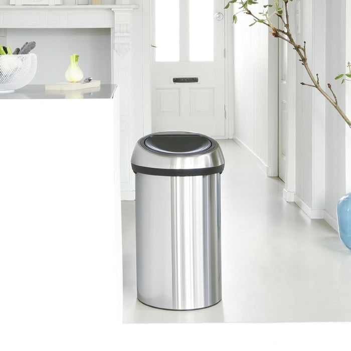 Brabantia Touch Bin Matt Steel 60Ltr Brabantia