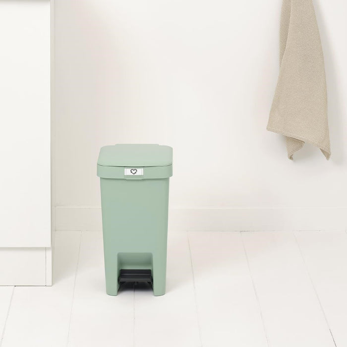 Brabantia StepUp Pedal Bin Jade Green 10Ltr Brabantia