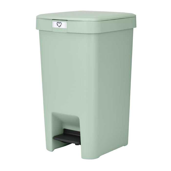 Brabantia StepUp Pedal Bin Jade Green 16Ltr Brabantia