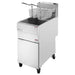 Buffalo Twin Basket Single Tank Freestanding Gas Fryer 23Ltr Buffalo