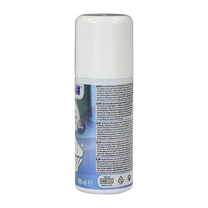 PME Edible Lustre Spray 100ml - Blue PME