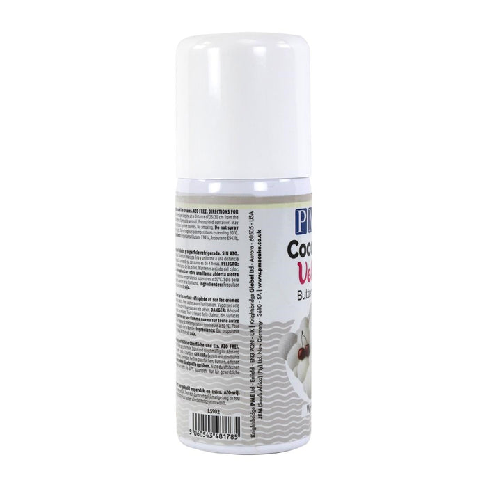PME Cocoa Velvet Spray 100ml - White PME