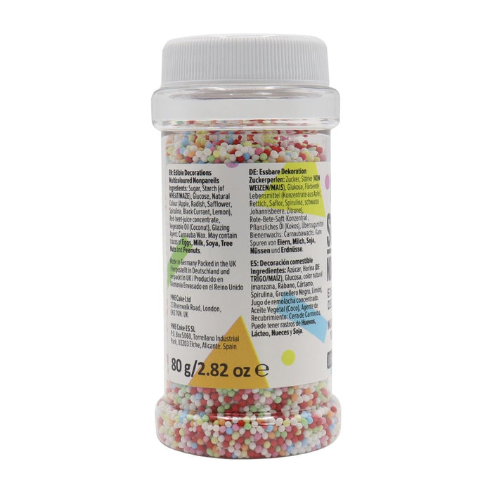 PME Multicoloured Nonpareils 100s & 1000s 80g PME