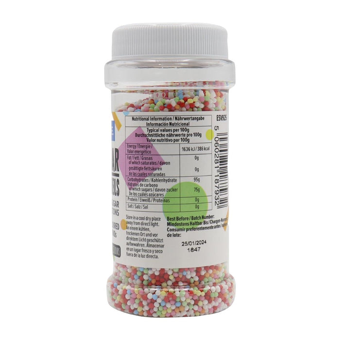 PME Multicoloured Nonpareils 100s & 1000s 80g PME