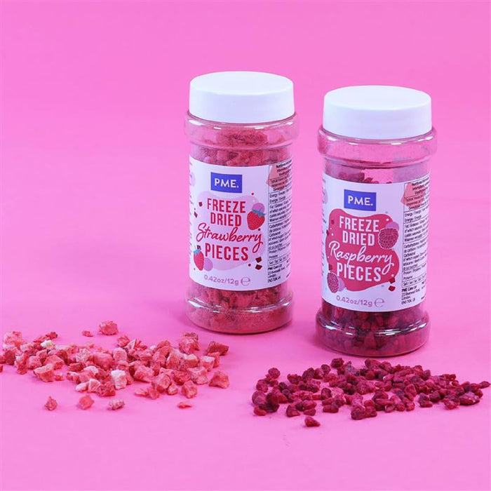 PME Freeze Dried Strawberry Pieces 12g PME