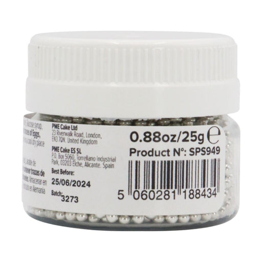 PME Silver Sugar Pearls 2.3mm PME