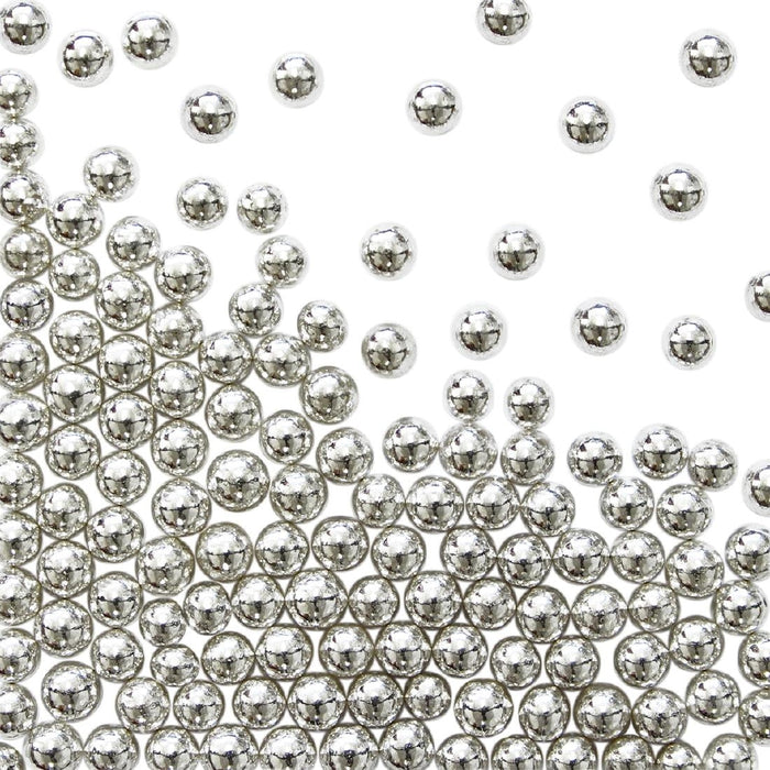 PME Silver Sugar Pearls 4mm PME