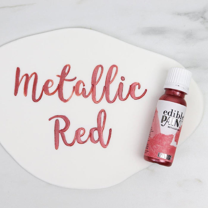 PME Edible Paint 20g - Metallic Red PME