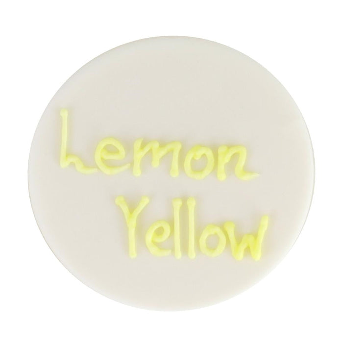 PME 100% Natural Food Colour - Lemon Yellow 25g PME