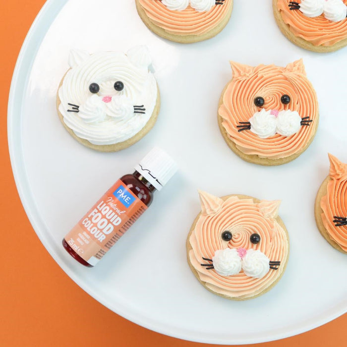 PME 100% Natural Food Colour - Orange 25g PME