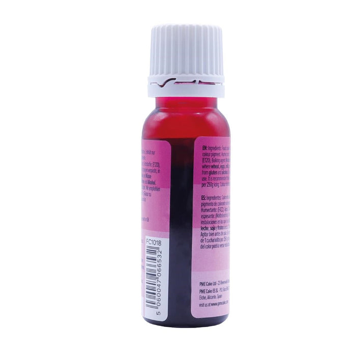 PME 100% Natural Food Colour - Pink 25g PME