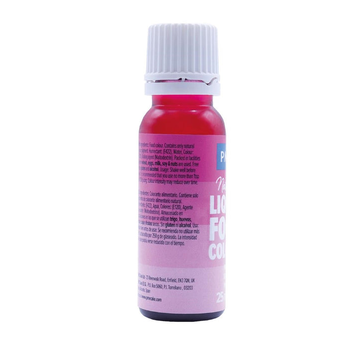 PME 100% Natural Food Colour - Pink 25g PME