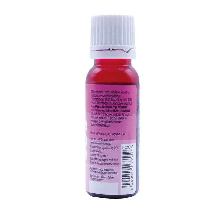 PME 100% Natural Food Colour - Pink 25g PME