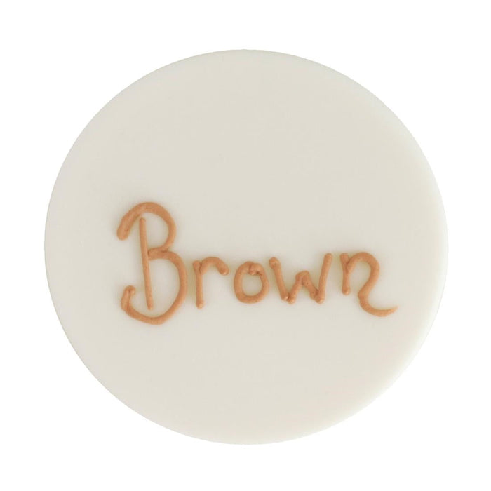 PME 100% Natural Food Colour - Brown 25g PME