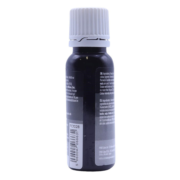 PME 100% Natural Food Colour - Black 25g PME