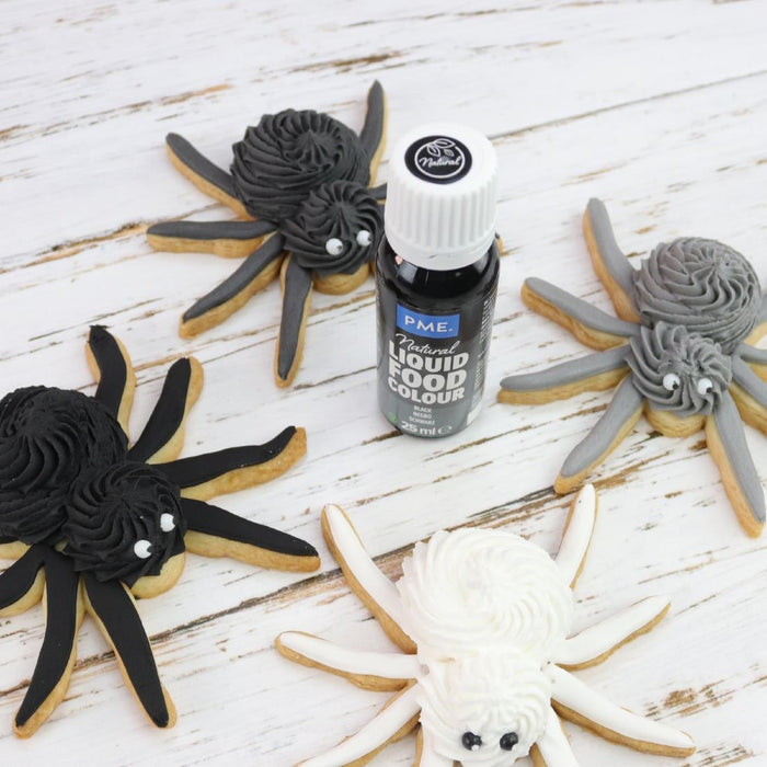 PME 100% Natural Food Colour - Black 25g PME