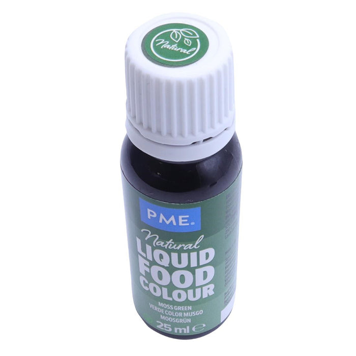 PME 100% Natural Food Colour - Moss Green 25g PME