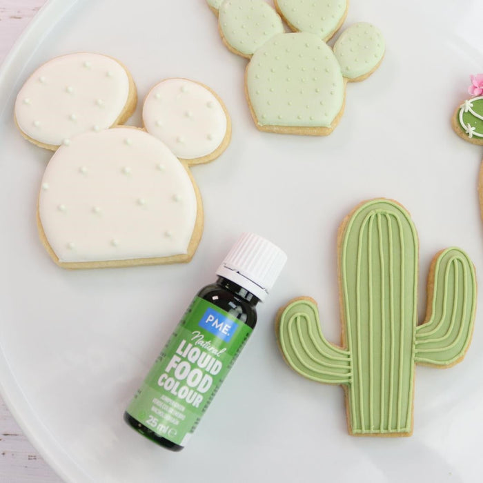 PME 100% Natural Food Colour - Juniper Green 25g PME