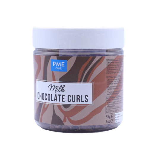 PME Chocolate Curls Milk Chocolate 85g PME