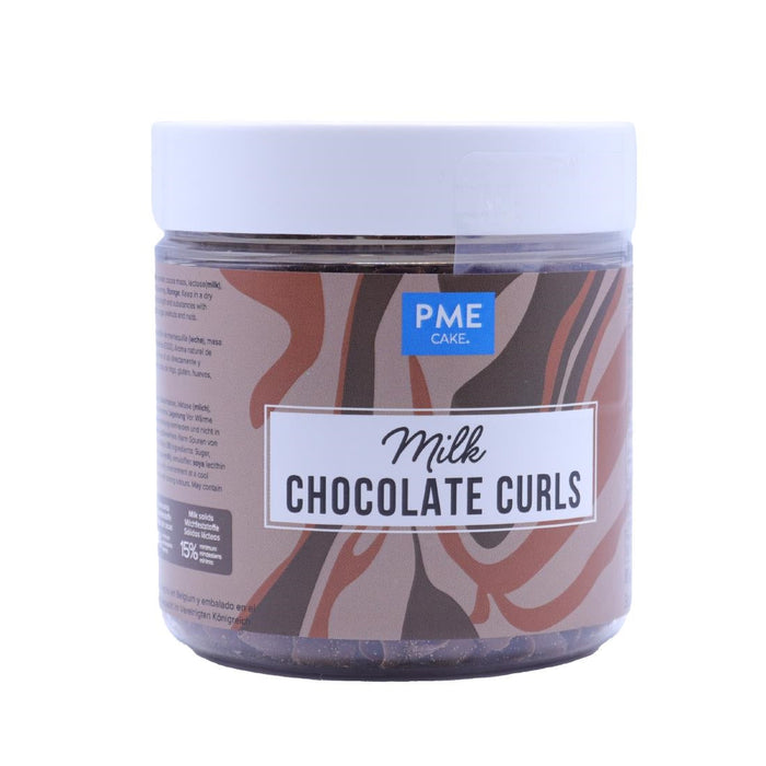 PME Chocolate Curls Milk Chocolate 85g PME