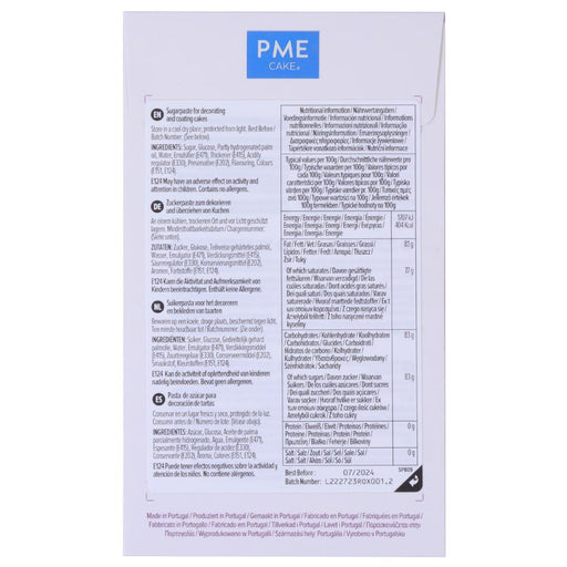 PME Sugar Paste Fondant Purple 250g PME