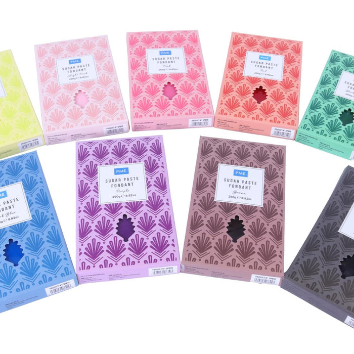 PME Sugar Paste Fondant Dark Blue 250g PME