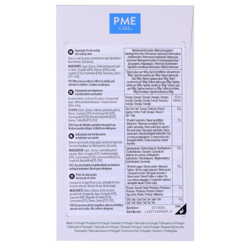 PME Sugar Paste Fondant Dark Green 250g PME