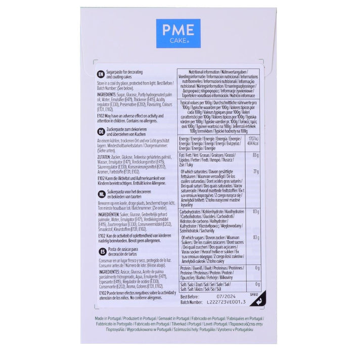 PME Sugar Paste Fondant Dark Green 250g PME