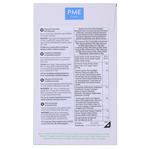 PME Sugar Paste Fondant Green 250g PME