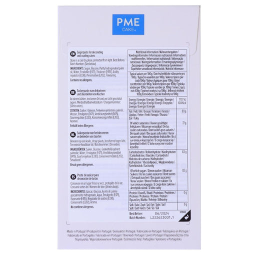 PME Sugar Paste Fondant White 250g PME