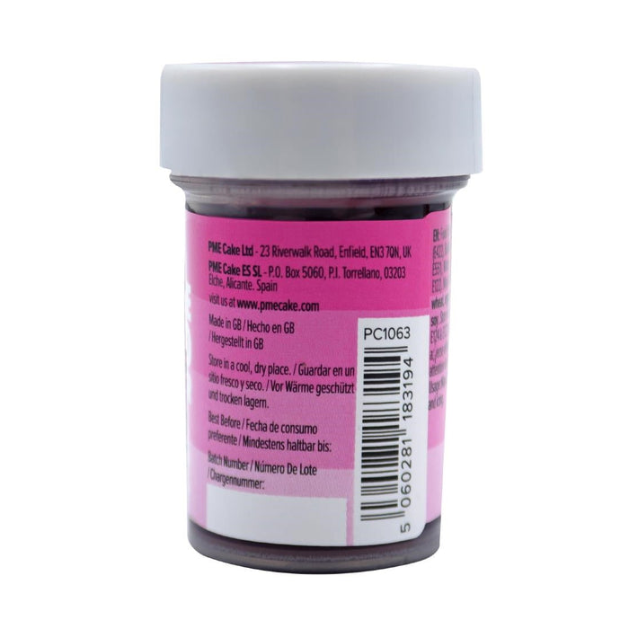 PME Concentrated Paste Food Colour - Hot Pink 25g PME