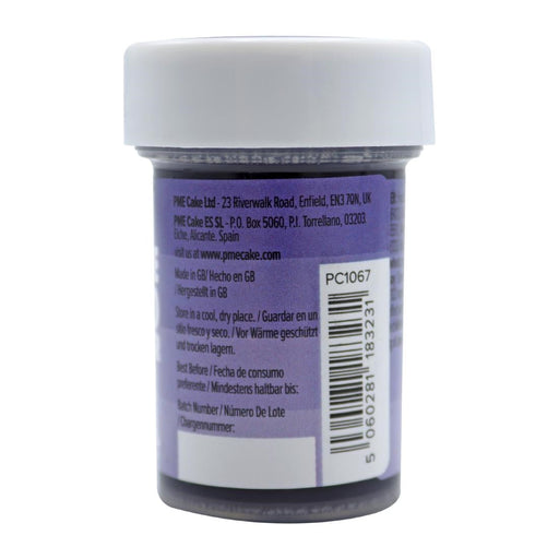 PME Concentrated Paste Food Colour - Regal Purple 25g PME