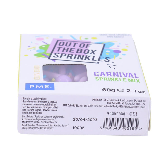 PME Out the Box Carnival Sprinkle Mix 60g PME