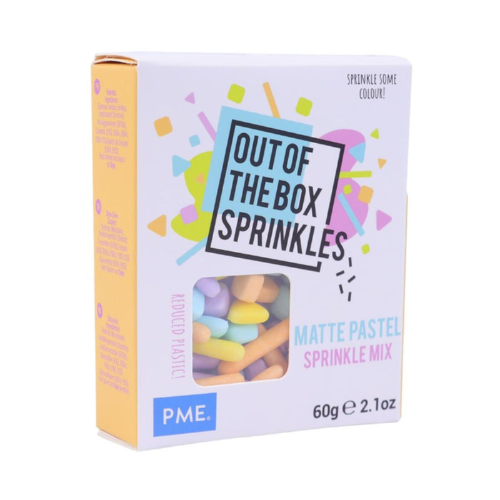 PME Out of the Box Matte Pastel Sprinkle Mix 60g PME