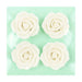 PME White Sugar Roses 62mm (4 Pack) PME
