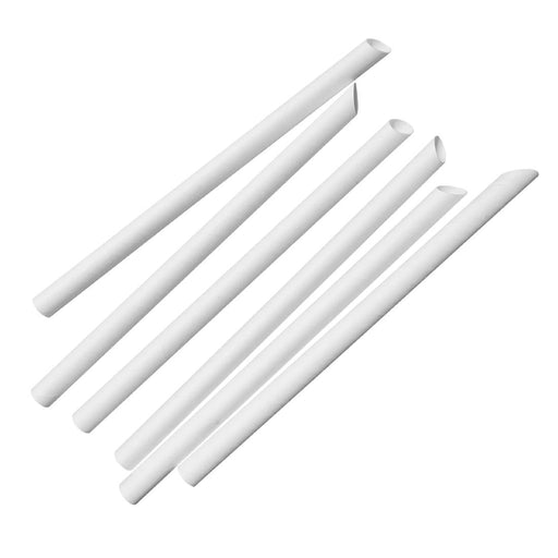 Fiesta Compostable Bubble Tea Straw White 12x210mm (150 Pack) Fiesta Compostable