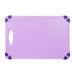 Hygiplas Commercial Grip Chopping Board Purple 458x306mm Hygiplas