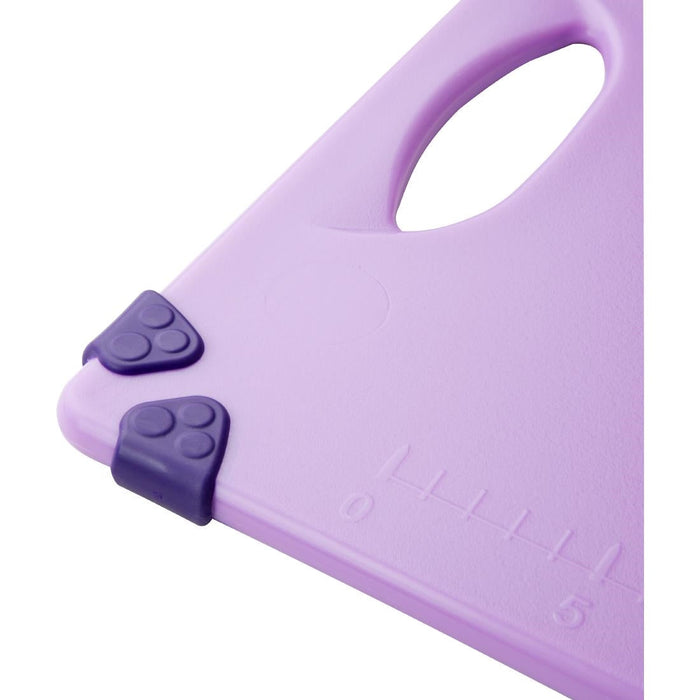 Hygiplas Commercial Grip Chopping Board Purple 458x306mm Hygiplas