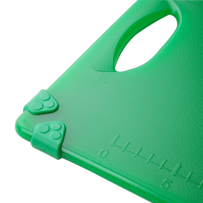 Hygiplas Commercial Grip Chopping Board Green 458x306mm Hygiplas