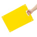 Hygiplas Commercial Grip Chopping Board Yellow 458x306mm Hygiplas