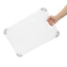 Hygiplas Commercial Grip Chopping Board White 458x306mm Hygiplas