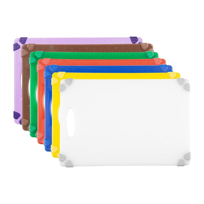 Hygiplas Commercial Grip Chopping Board White 458x306mm Hygiplas