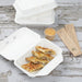 Fiesta Compostable Bagasse Food Containers 9x6" (200 Pack) Fiesta Compostable