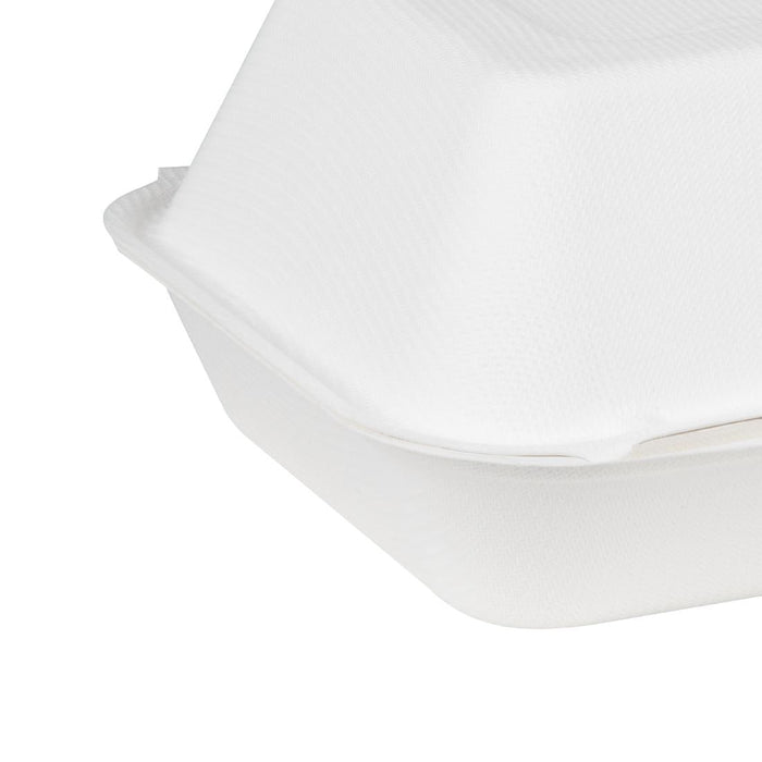 Fiesta Compostable Bagasse Food Containers 9x6" (200 Pack) Fiesta Compostable
